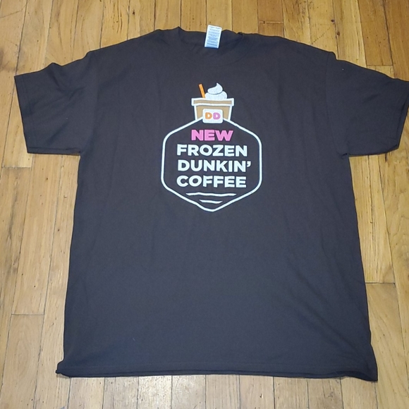dunkin donuts Tops - New Dunkin donuts frozen coffee shirt size large